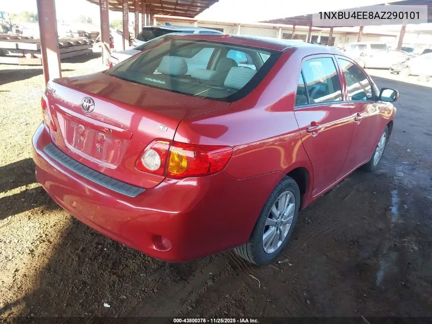 1NXBU4EE8AZ290101 2010 Toyota Corolla Le