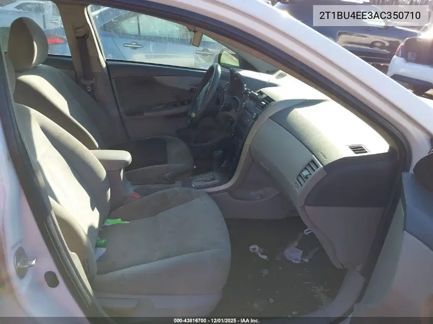 2T1BU4EE3AC350710 2010 Toyota Corolla Le
