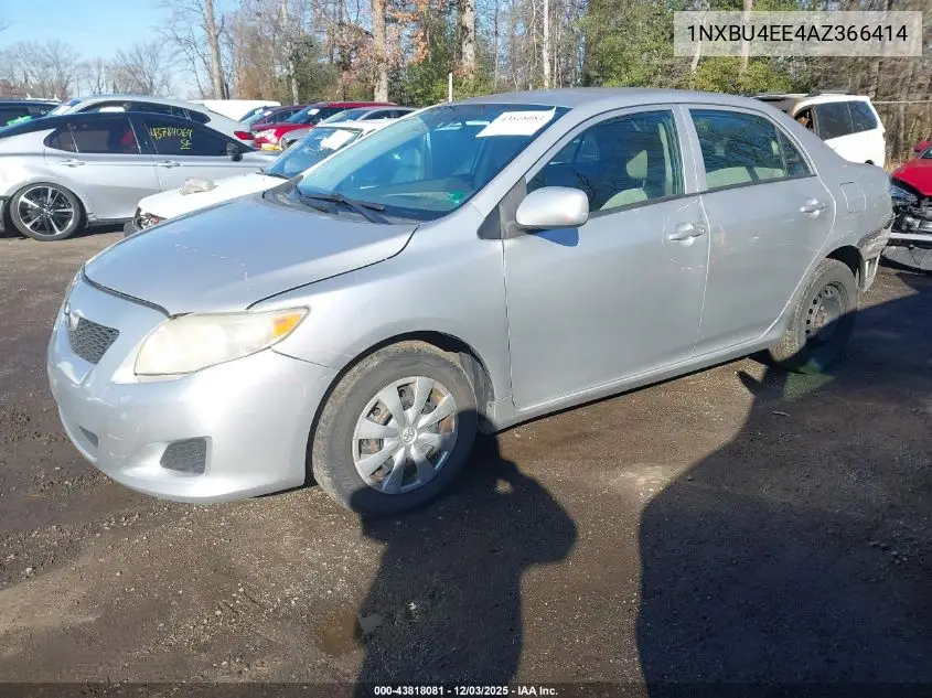 1NXBU4EE4AZ366414 2010 Toyota Corolla Le