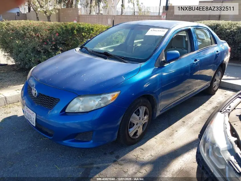 1NXBU4EE8AZ332511 2010 Toyota Corolla Le