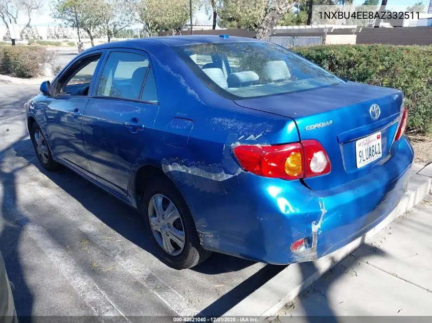 1NXBU4EE8AZ332511 2010 Toyota Corolla Le