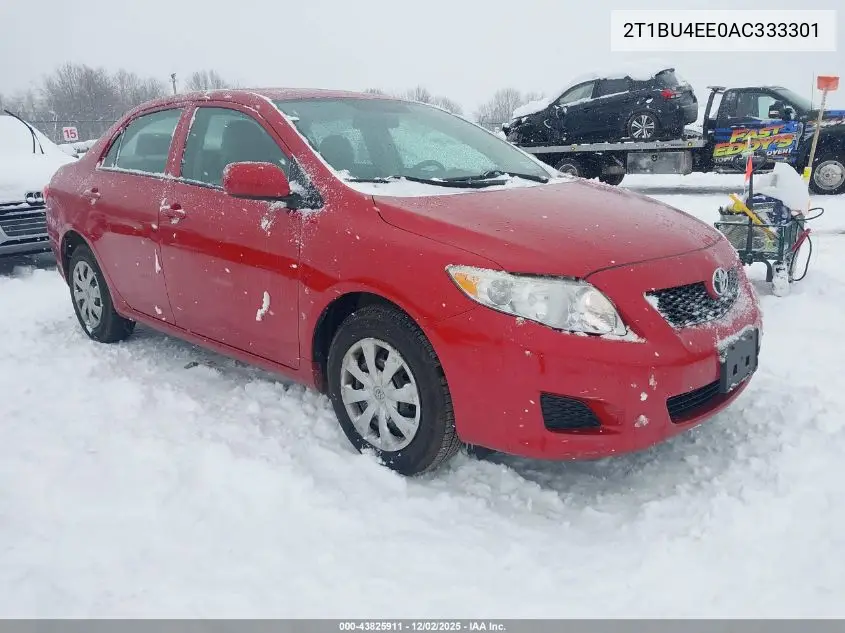2T1BU4EE0AC333301 2010 Toyota Corolla Le