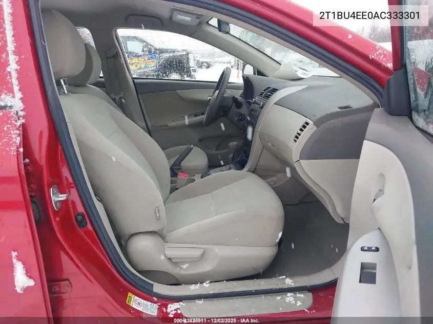 2T1BU4EE0AC333301 2010 Toyota Corolla Le