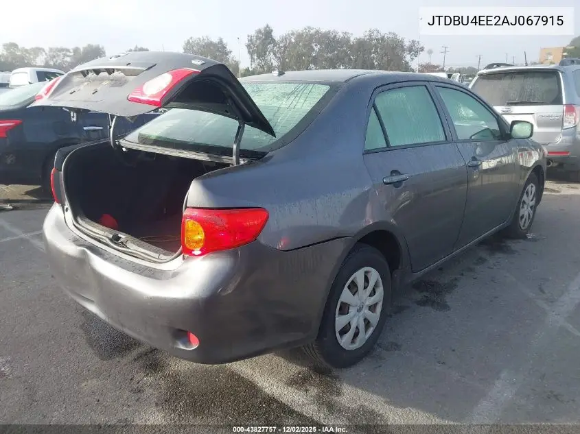 JTDBU4EE2AJ067915 2010 Toyota Corolla Le