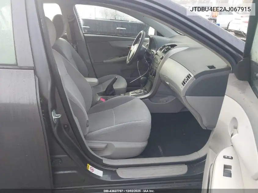 JTDBU4EE2AJ067915 2010 Toyota Corolla Le