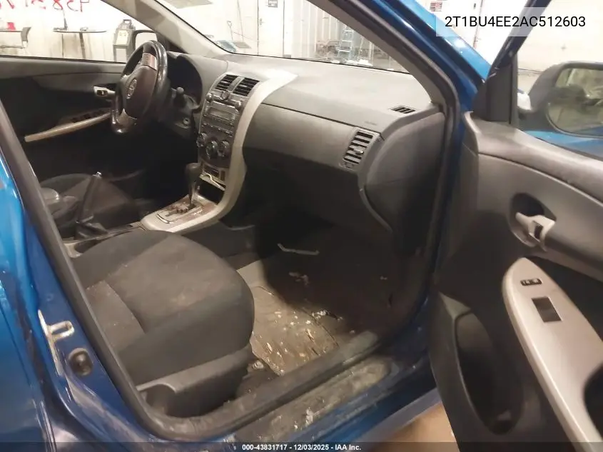 2T1BU4EE2AC512603 2010 Toyota Corolla S