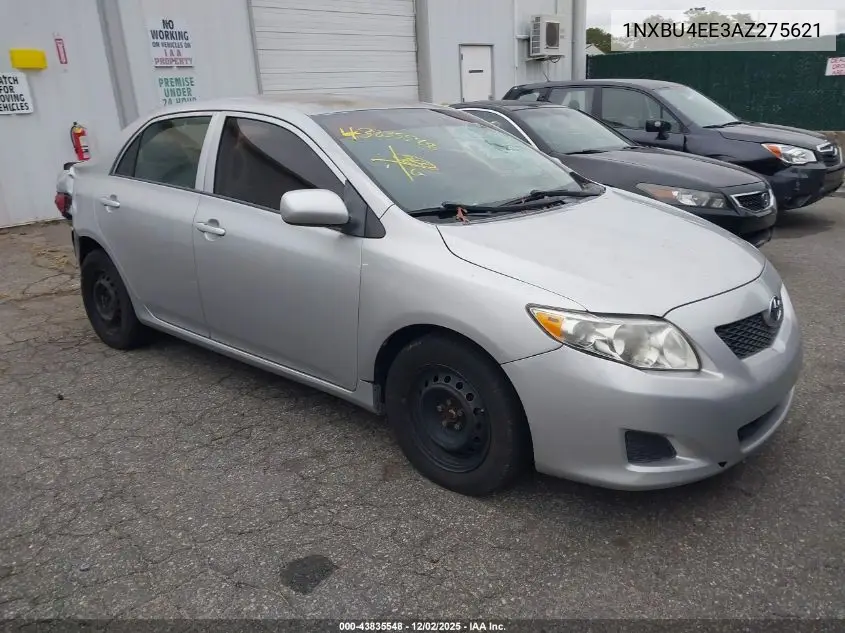 1NXBU4EE3AZ275621 2010 Toyota Corolla Le
