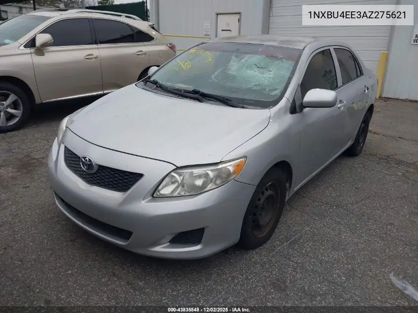 1NXBU4EE3AZ275621 2010 Toyota Corolla Le
