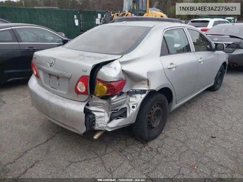 1NXBU4EE3AZ275621 2010 Toyota Corolla Le