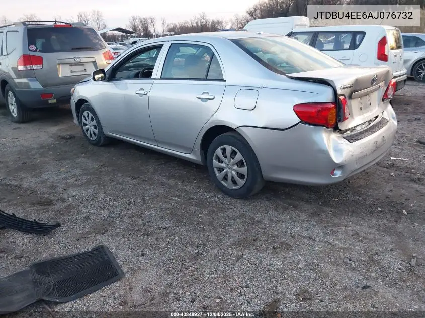 JTDBU4EE6AJ076732 2010 Toyota Corolla Le