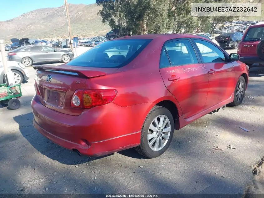 1NXBU4EE5AZ232642 2010 Toyota Corolla S