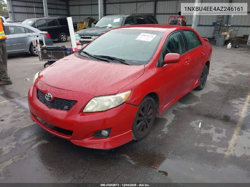 1NXBU4EE4AZ246161 2010 Toyota Corolla S
