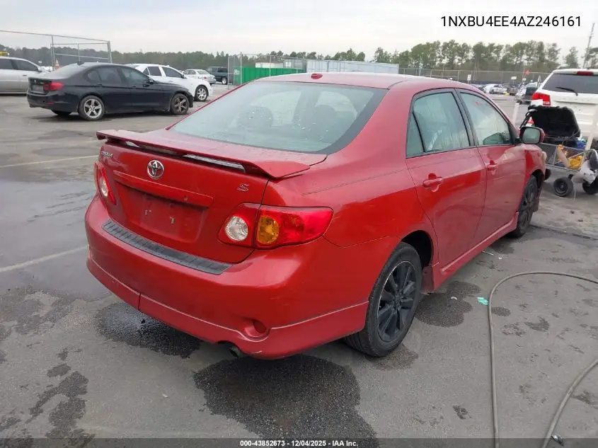 1NXBU4EE4AZ246161 2010 Toyota Corolla S