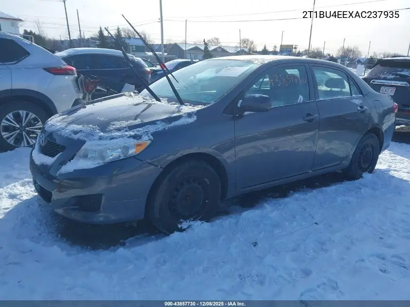 2T1BU4EEXAC237935 2010 Toyota Corolla Le