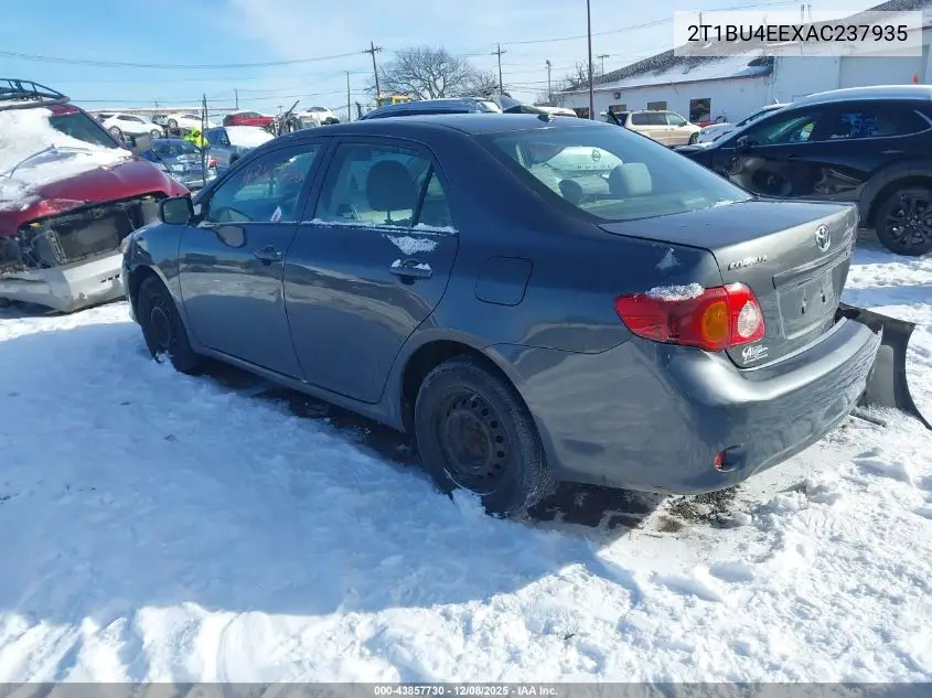 2T1BU4EEXAC237935 2010 Toyota Corolla Le