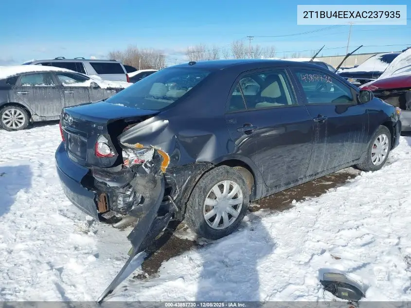 2T1BU4EEXAC237935 2010 Toyota Corolla Le