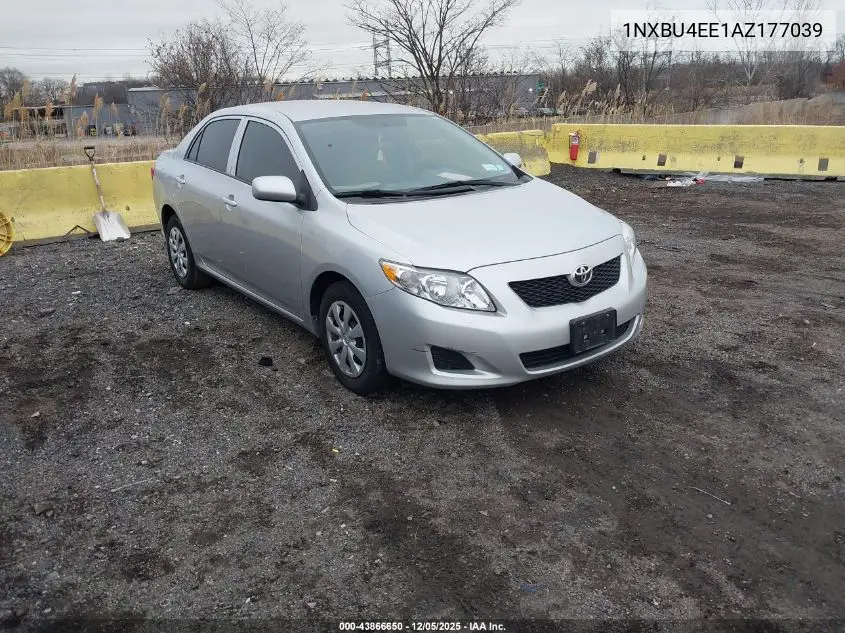 1NXBU4EE1AZ177039 2010 Toyota Corolla Le