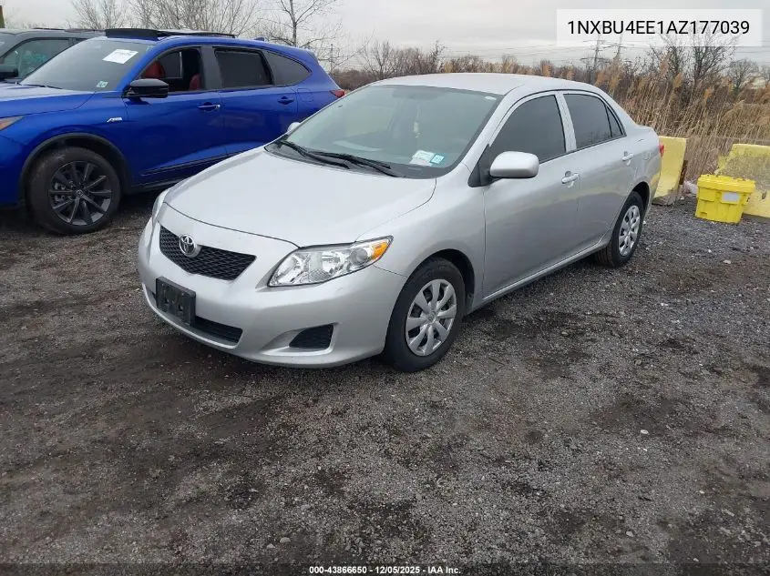 1NXBU4EE1AZ177039 2010 Toyota Corolla Le