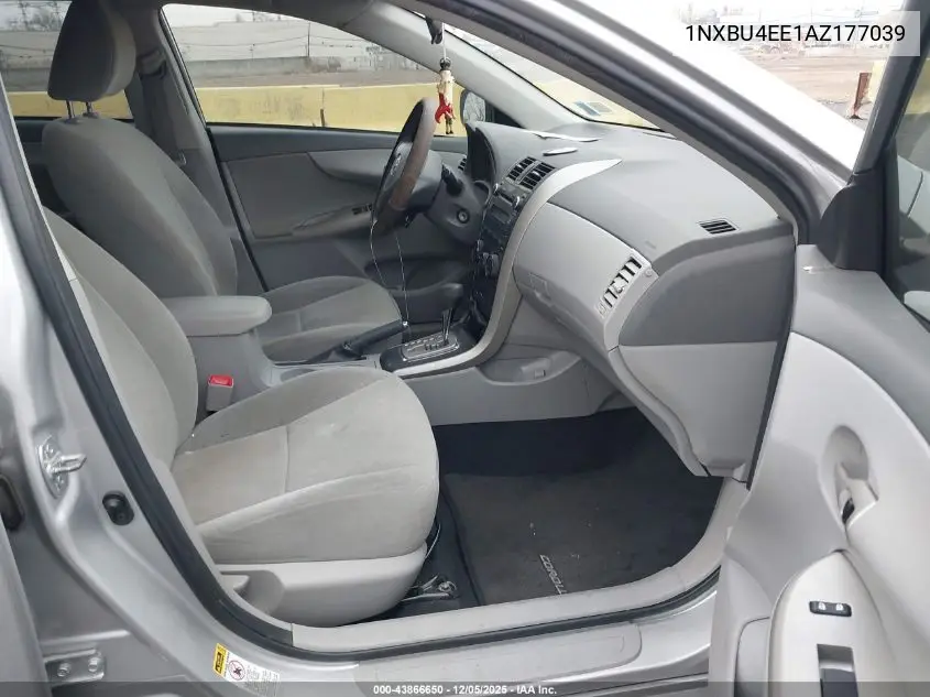 1NXBU4EE1AZ177039 2010 Toyota Corolla Le