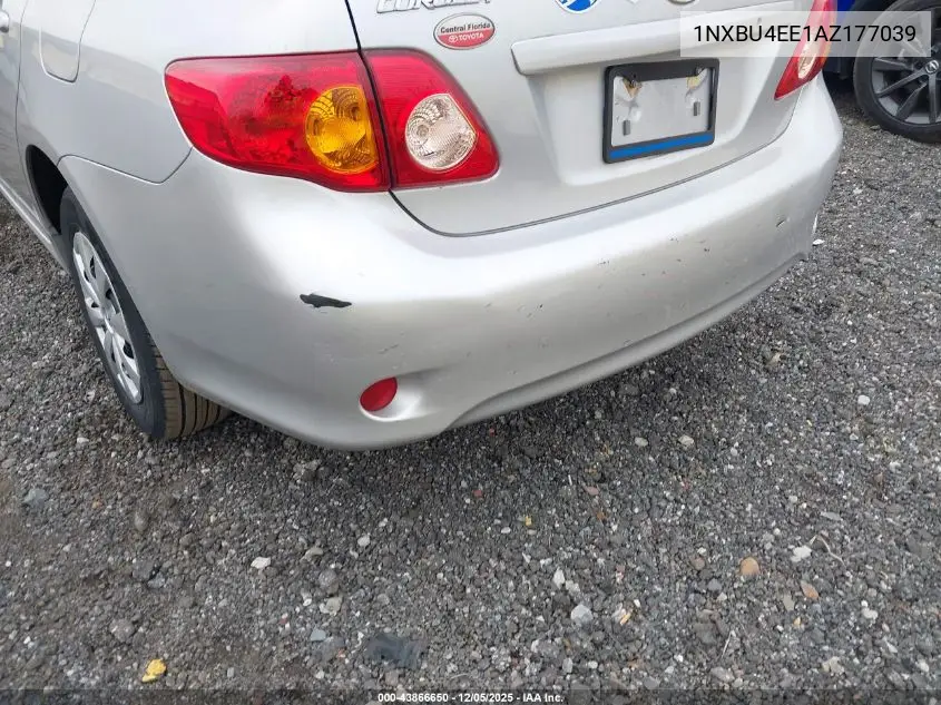 1NXBU4EE1AZ177039 2010 Toyota Corolla Le