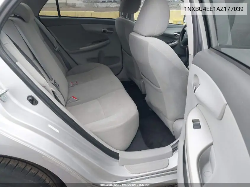 1NXBU4EE1AZ177039 2010 Toyota Corolla Le
