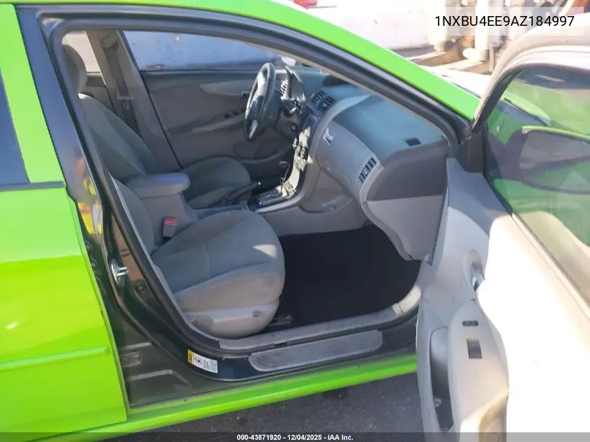 1NXBU4EE9AZ184997 2010 Toyota Corolla Le