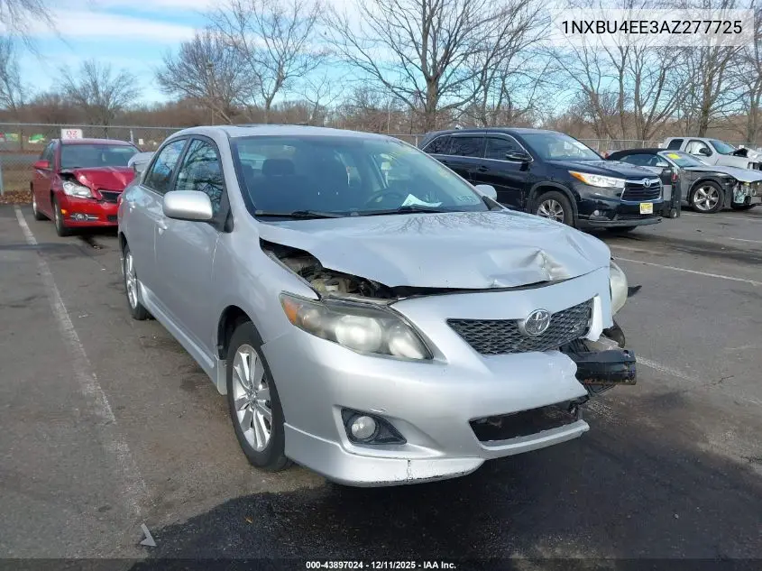 1NXBU4EE3AZ277725 2010 Toyota Corolla S