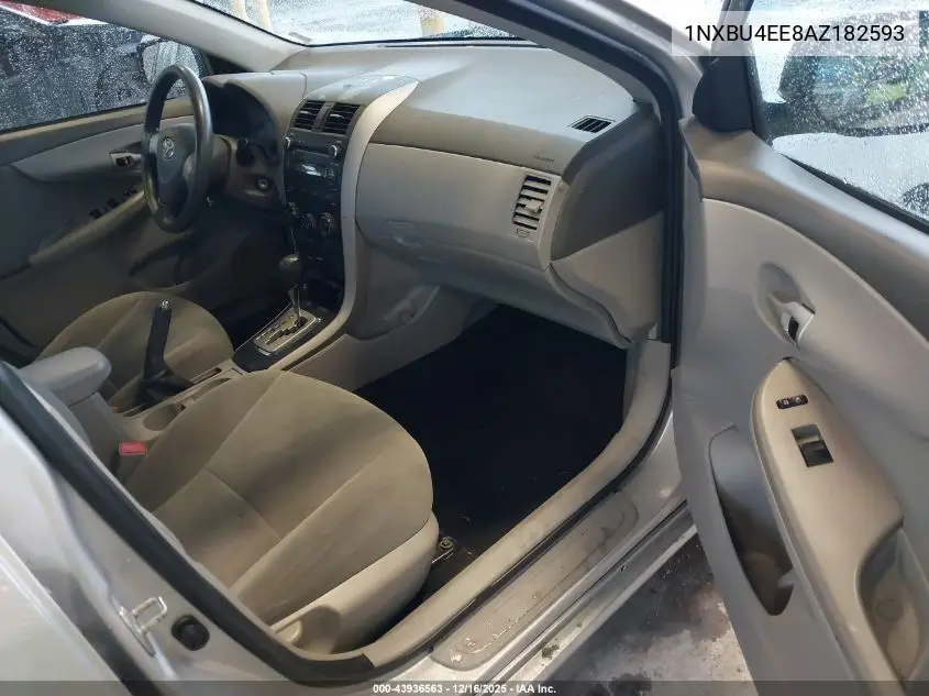 1NXBU4EE8AZ182593 2010 Toyota Corolla Le