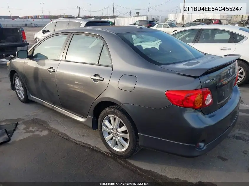 2T1BU4EE5AC455247 2010 Toyota Corolla S