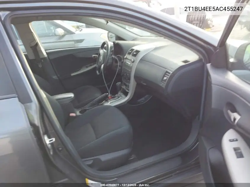 2T1BU4EE5AC455247 2010 Toyota Corolla S