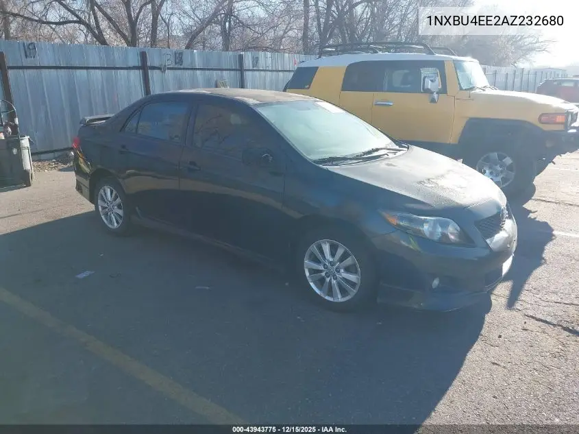 1NXBU4EE2AZ232680 2010 Toyota Corolla S