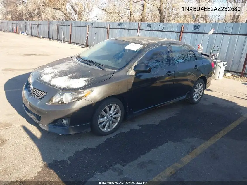 1NXBU4EE2AZ232680 2010 Toyota Corolla S