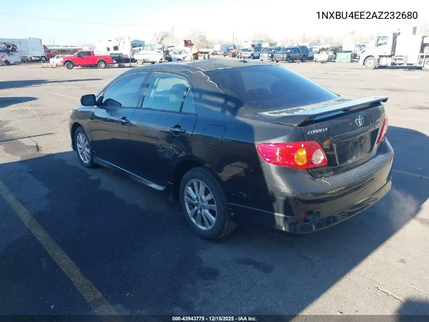 1NXBU4EE2AZ232680 2010 Toyota Corolla S