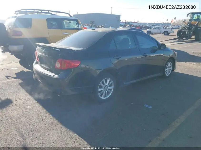 1NXBU4EE2AZ232680 2010 Toyota Corolla S