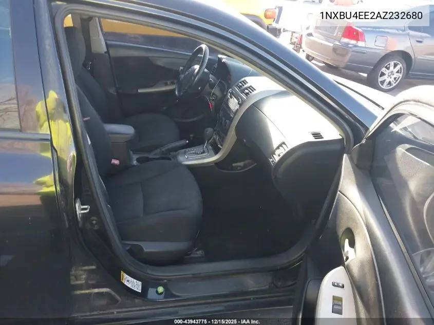 1NXBU4EE2AZ232680 2010 Toyota Corolla S