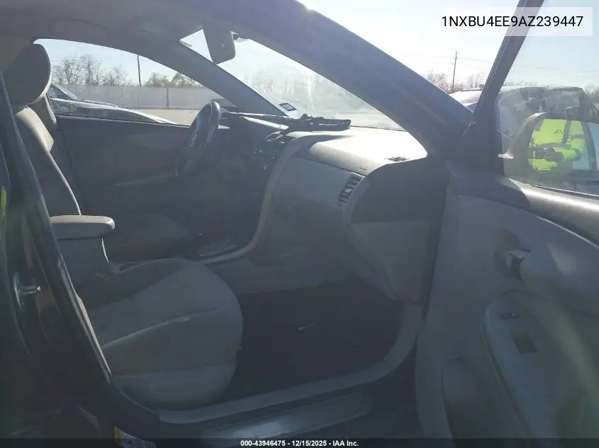 1NXBU4EE9AZ239447 2010 Toyota Corolla Le