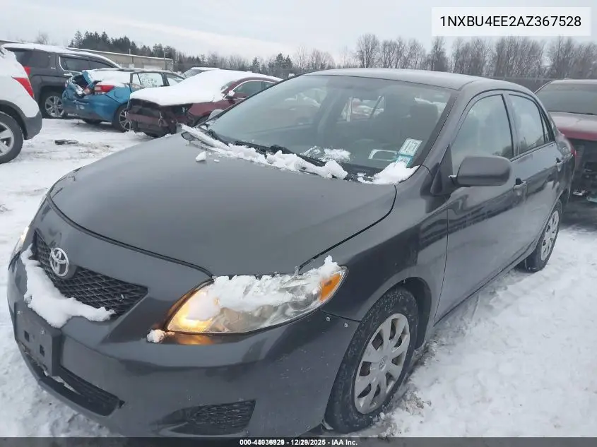 1NXBU4EE2AZ367528 2010 Toyota Corolla Le
