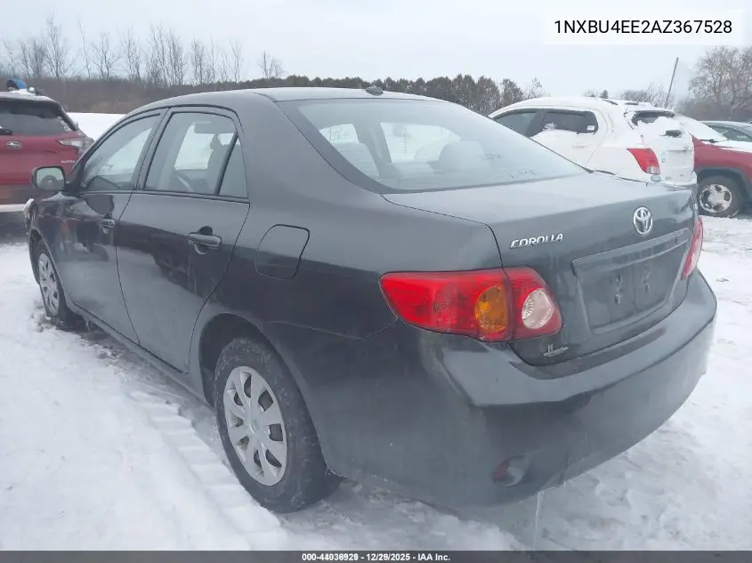 1NXBU4EE2AZ367528 2010 Toyota Corolla Le