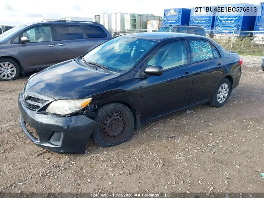 2T1BU4EE1BC576813 2011 Toyota Corolla Ce