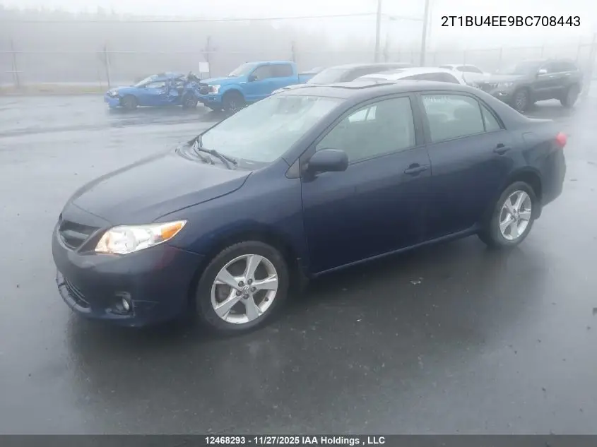 2T1BU4EE9BC708443 2011 Toyota Corolla S/Le