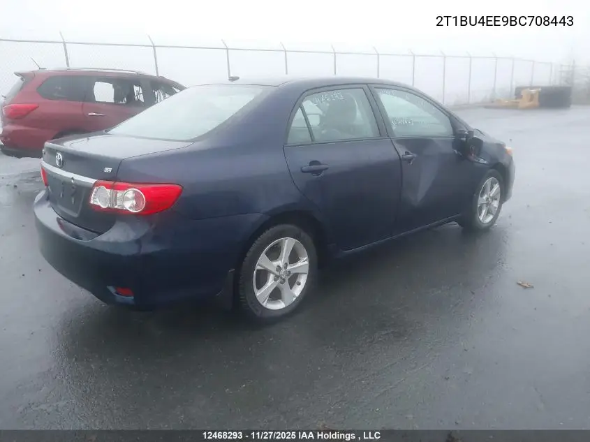 2T1BU4EE9BC708443 2011 Toyota Corolla S/Le