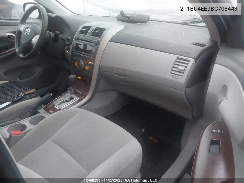 2T1BU4EE9BC708443 2011 Toyota Corolla S/Le