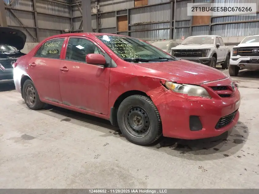 2T1BU4EE5BC676266 2011 Toyota Corolla S/Le