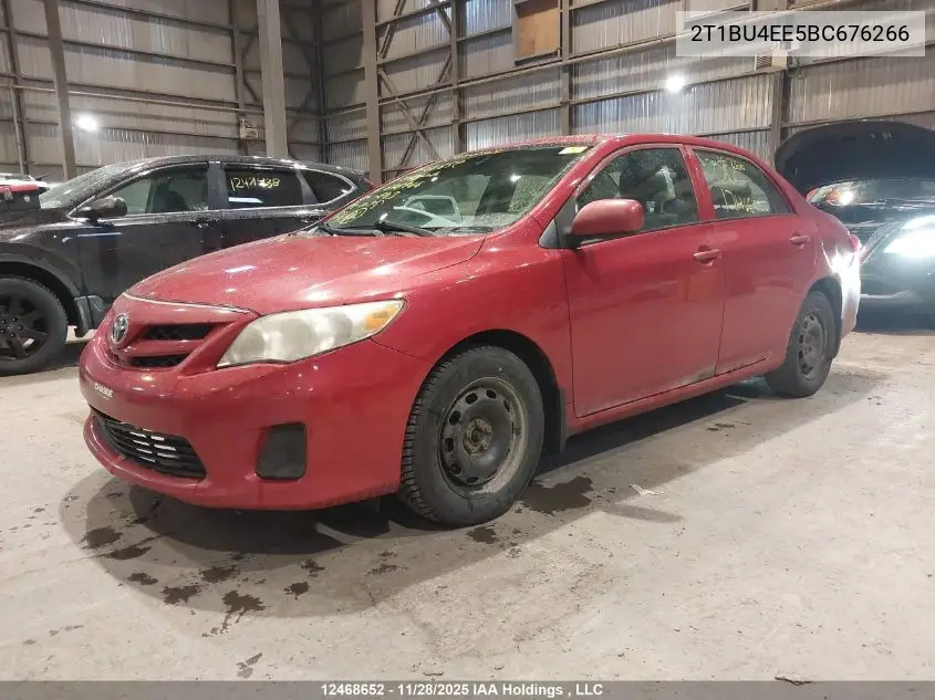 2T1BU4EE5BC676266 2011 Toyota Corolla S/Le