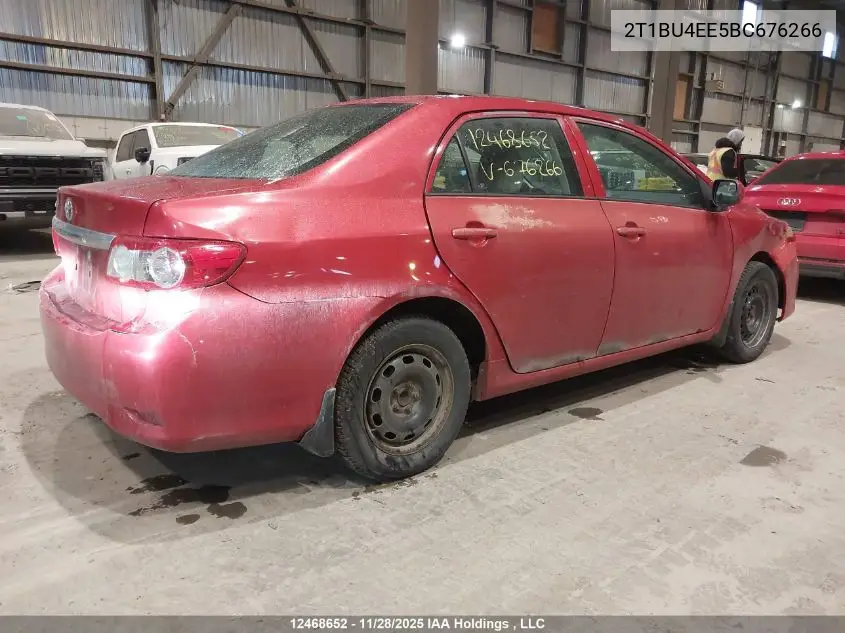 2T1BU4EE5BC676266 2011 Toyota Corolla S/Le