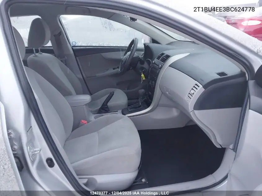 2T1BU4EE3BC624778 2011 Toyota Corolla Ce