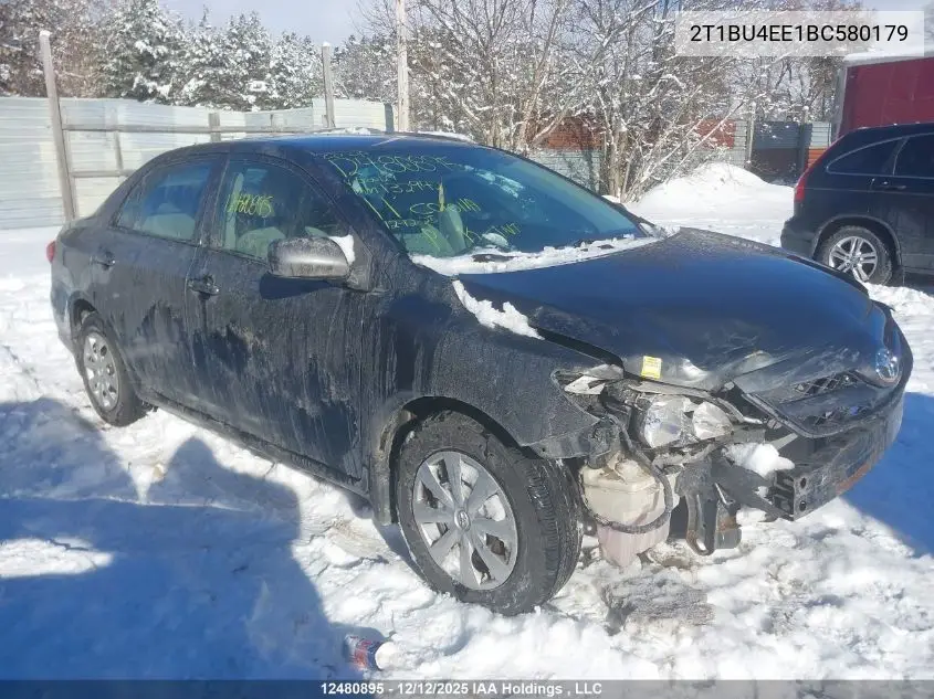2T1BU4EE1BC580179 2011 Toyota Corolla Ce