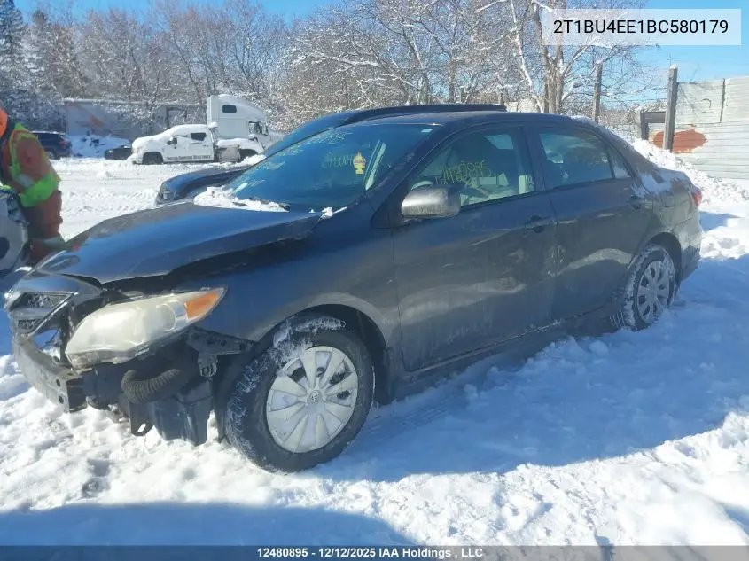 2T1BU4EE1BC580179 2011 Toyota Corolla Ce