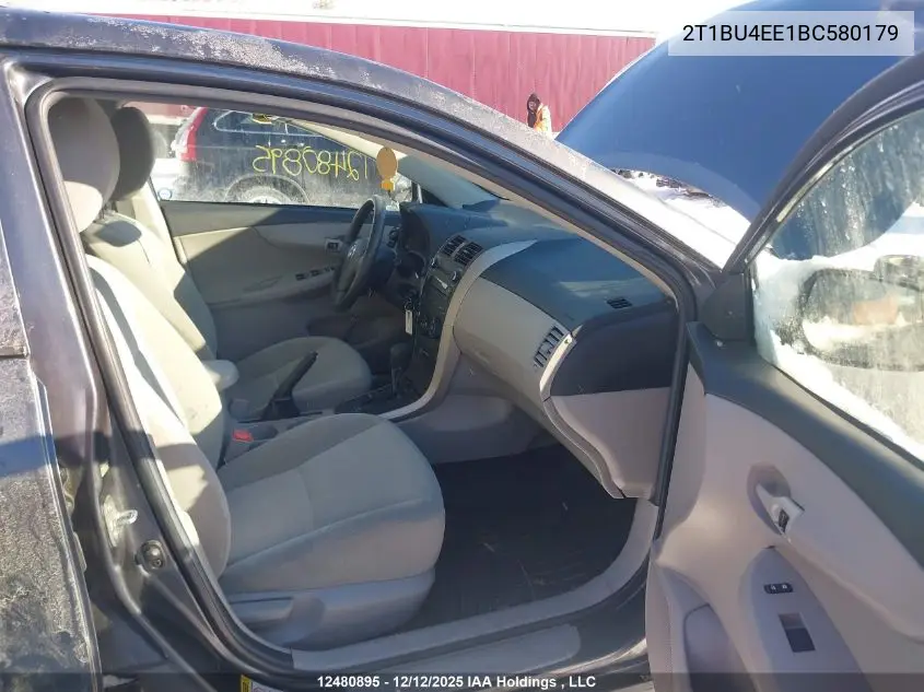 2T1BU4EE1BC580179 2011 Toyota Corolla Ce