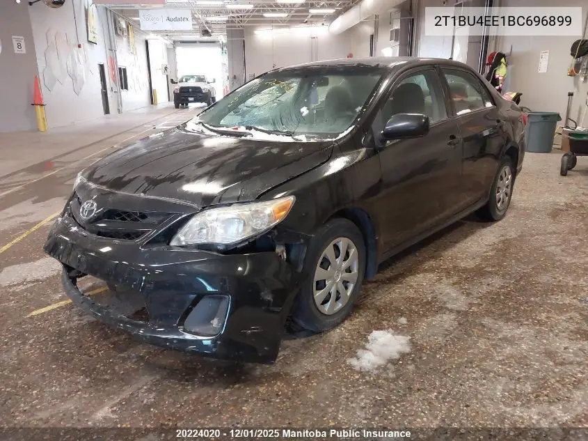 2T1BU4EE1BC696899 2011 Toyota Corolla Ce